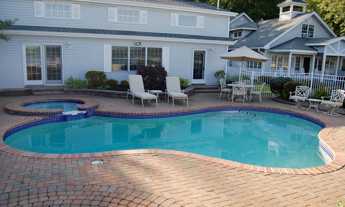 Ashville House | 2 Home Lake Front Estate with pool and hot tub