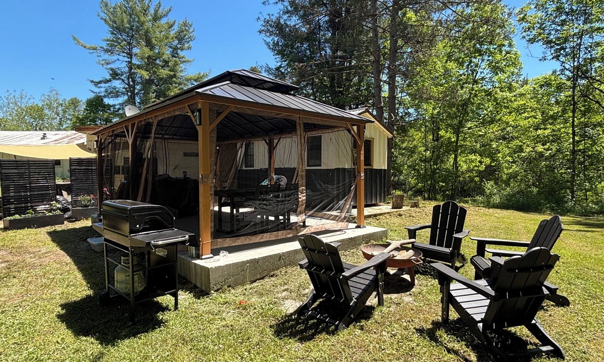 Fort Plain Cabin | 6 acre private nature retreat camping cabin.