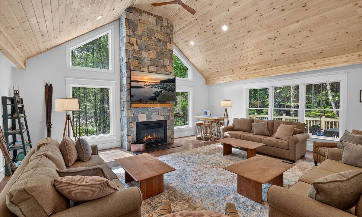 Seal Harbor House | Acadia out the back door, walk to Jordan Pond House or beach!