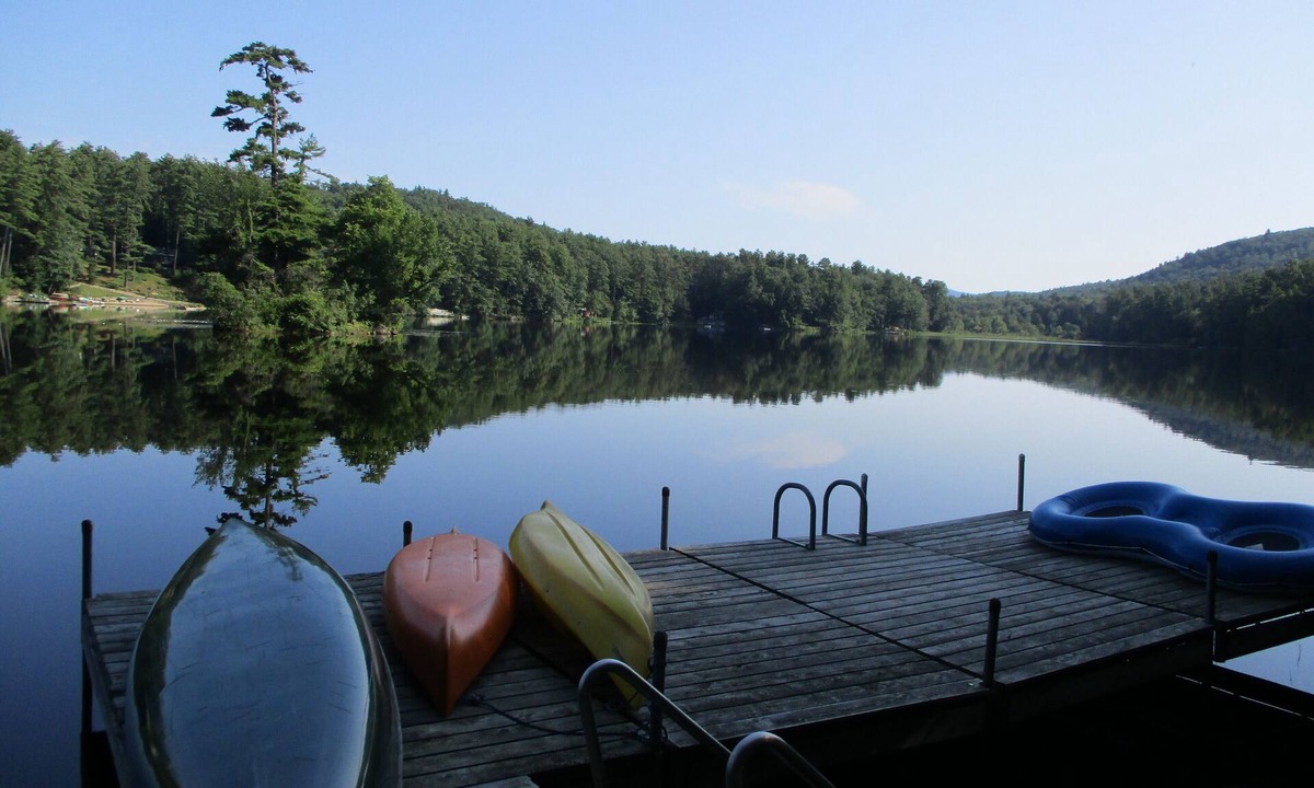 Lake Luzerne-Hadley Cabin | Adirondack Waterfront Cabin with Gorgeous View and Dock