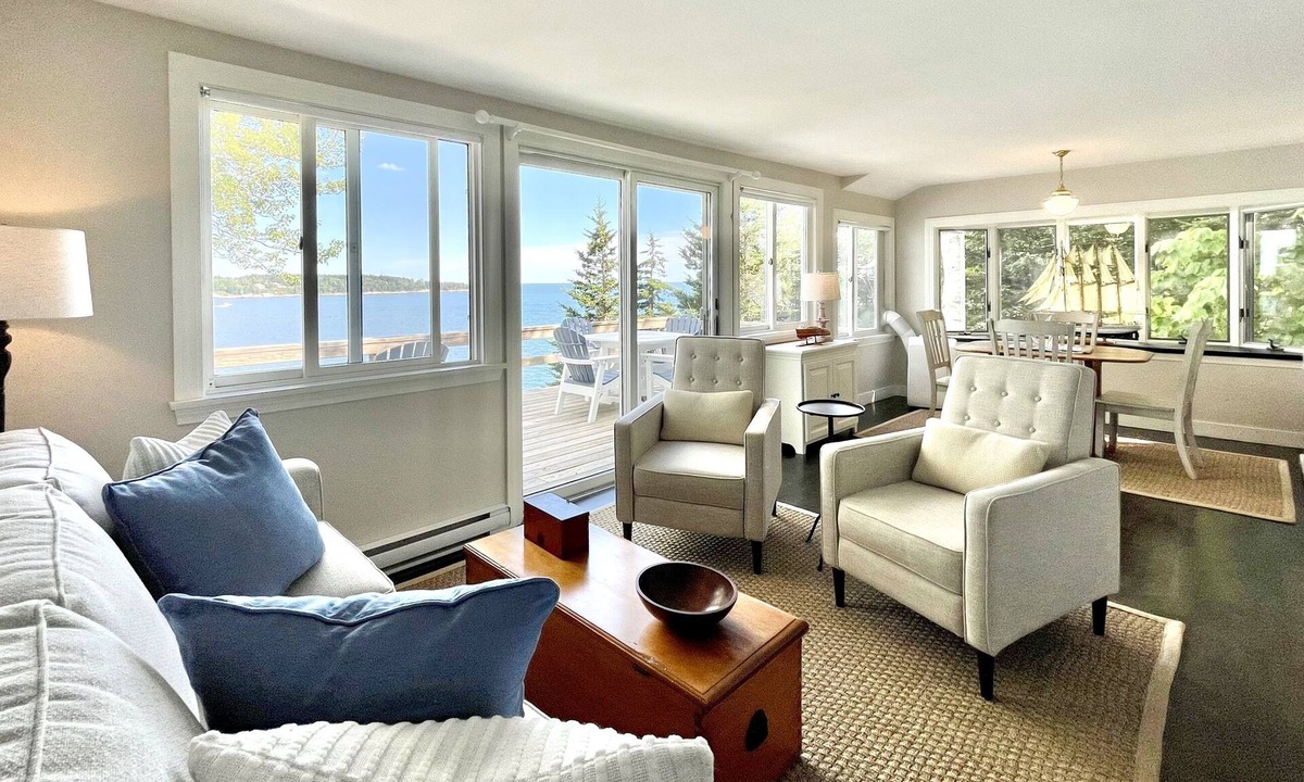 East Boothbay Cottage | Atlantic Edge - Oceanfront with Stunning Views!