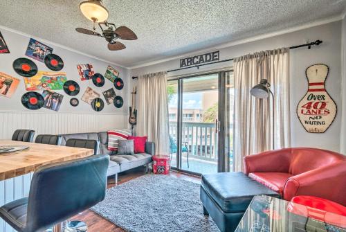 North Beach House | Beachfront Corpus Christi Condo w/Arcade Room!