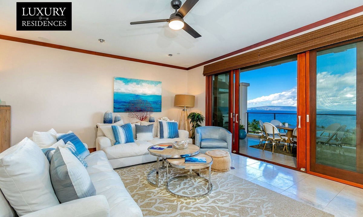 Wailea Villa | Beachfront penthouse w/panoramic ocean views and pool access