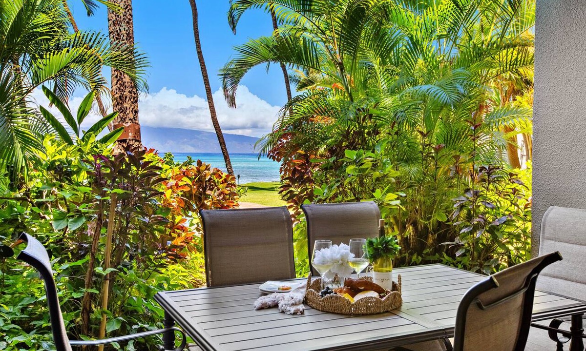 Honokowai Condo | Beachside Bliss: Upgraded Ground-Floor Condo