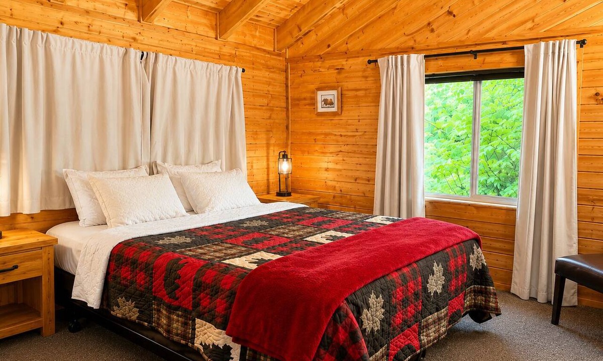 Bear Creek Cabin | Box Canyon Cabin Bear's Den Cabin - 2 bed, WI-FI