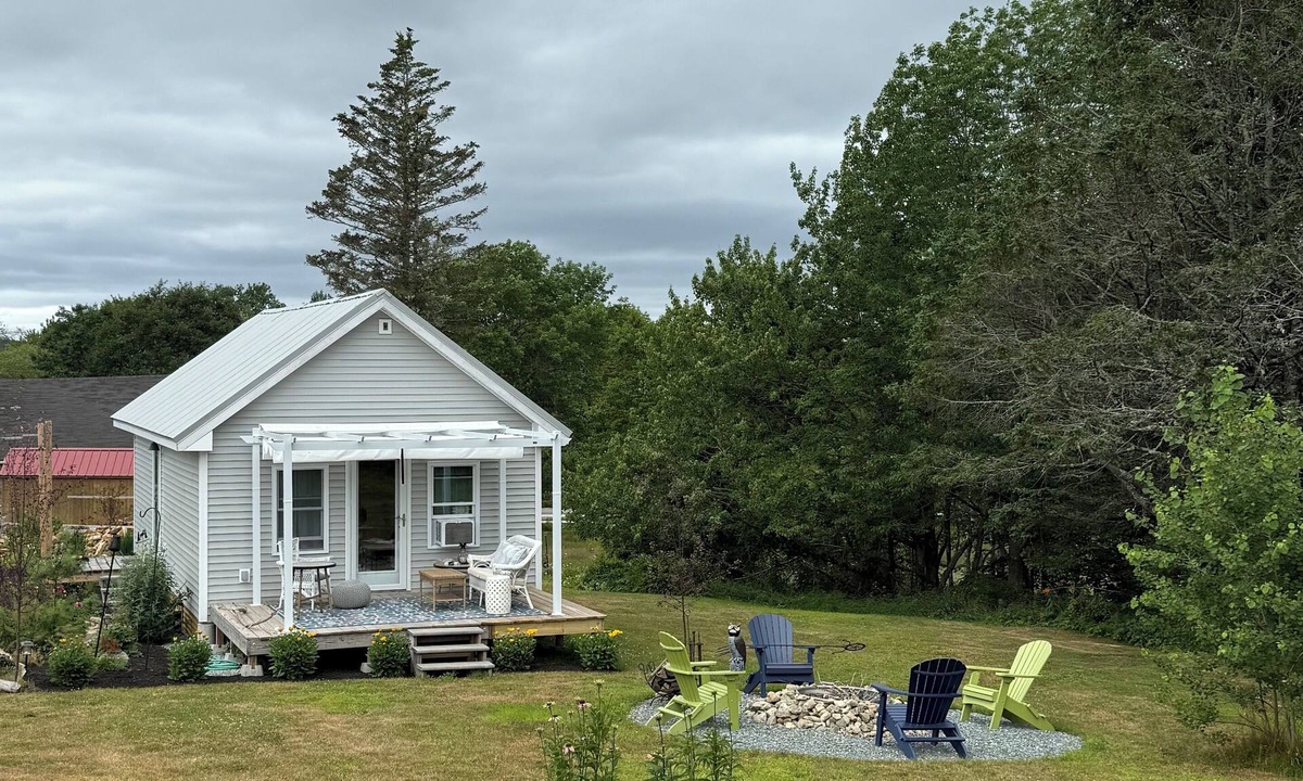Gouldsboro Cottage | Brand New House! Charming tiny home on small farm close to Schoodic Peninsula.