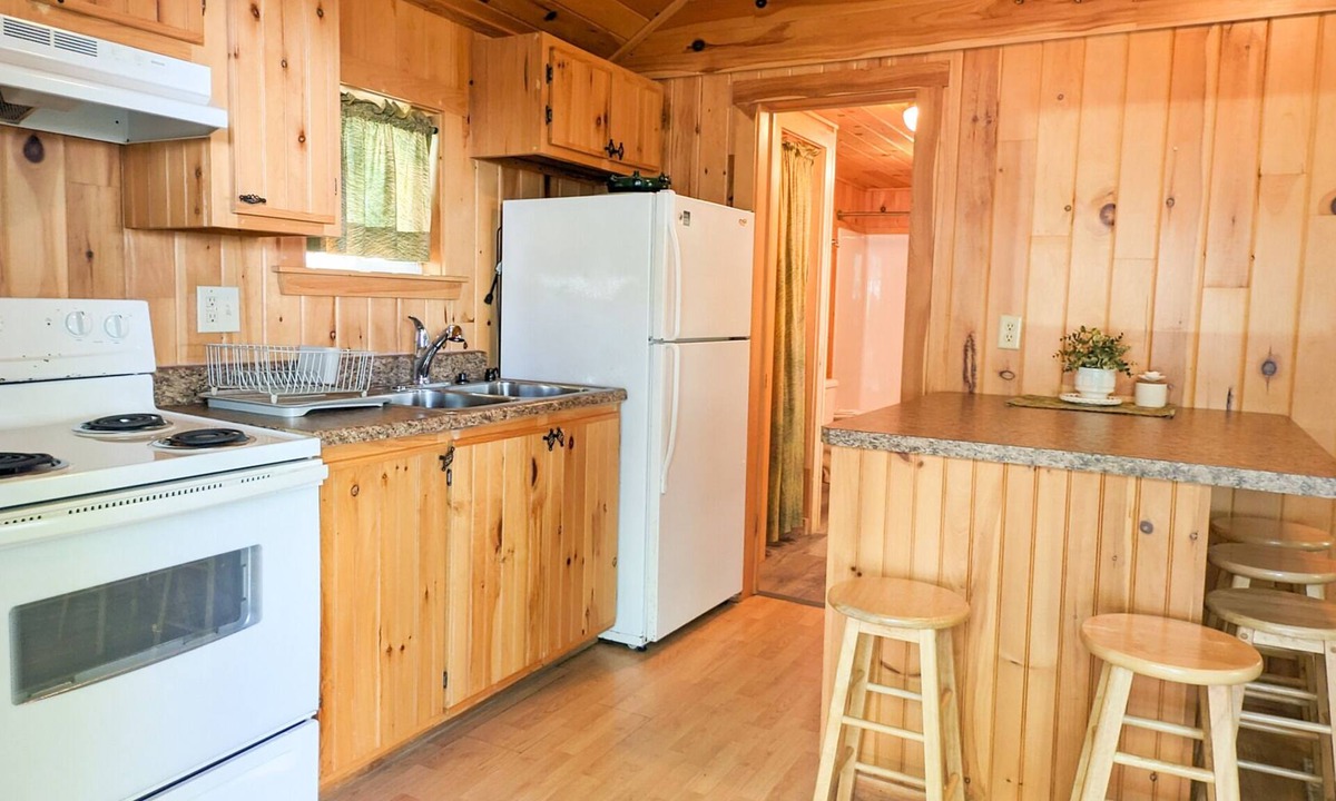 Bar Harbor Cabin | Cabin Tucked inside the Pine trees Cabin 11