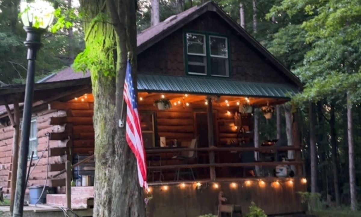 Cohocton Cabin | Camp Believe It is a secluded cabin with 50 acres of hiking trails!