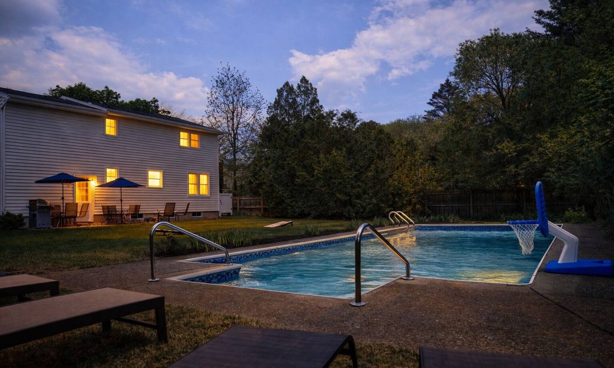 Saratoga Springs House | Close to Downtown & Track | Pool | Firepit | Dogs