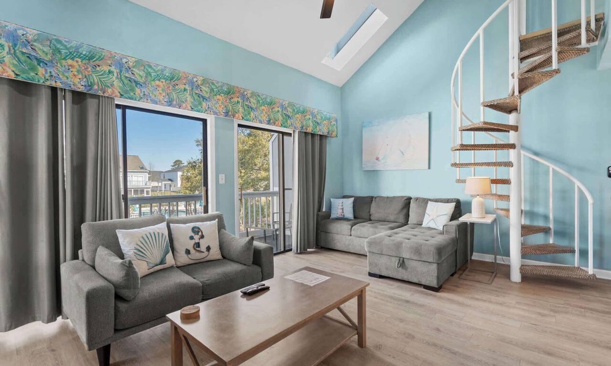 Surfside Beach Condo | Coastal Calm/Poolside Surfside Condo(By Beach Star)