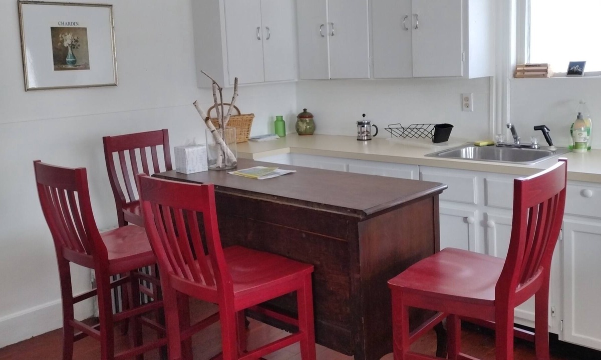 Upper Village Apartment | Comfort in the heart of the North country! Close to town, trails, restaurants.
