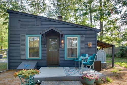West Buxton House | Couple's Glamping Getaway on Bonny Eagle Pond