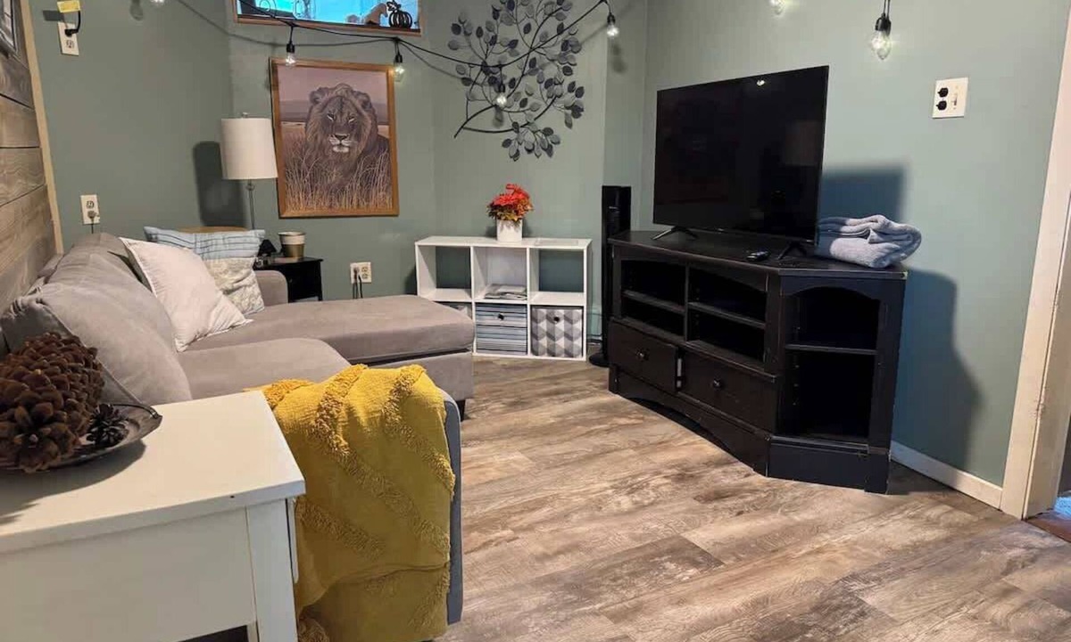 Brookline Apartment | Cozy 1BR Private Unit w/Patio & Parking