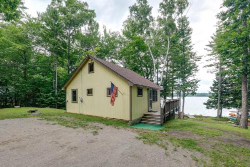 Eddington House | Cozy Chemo Pond Cabin w/Dock & Waterfront Views