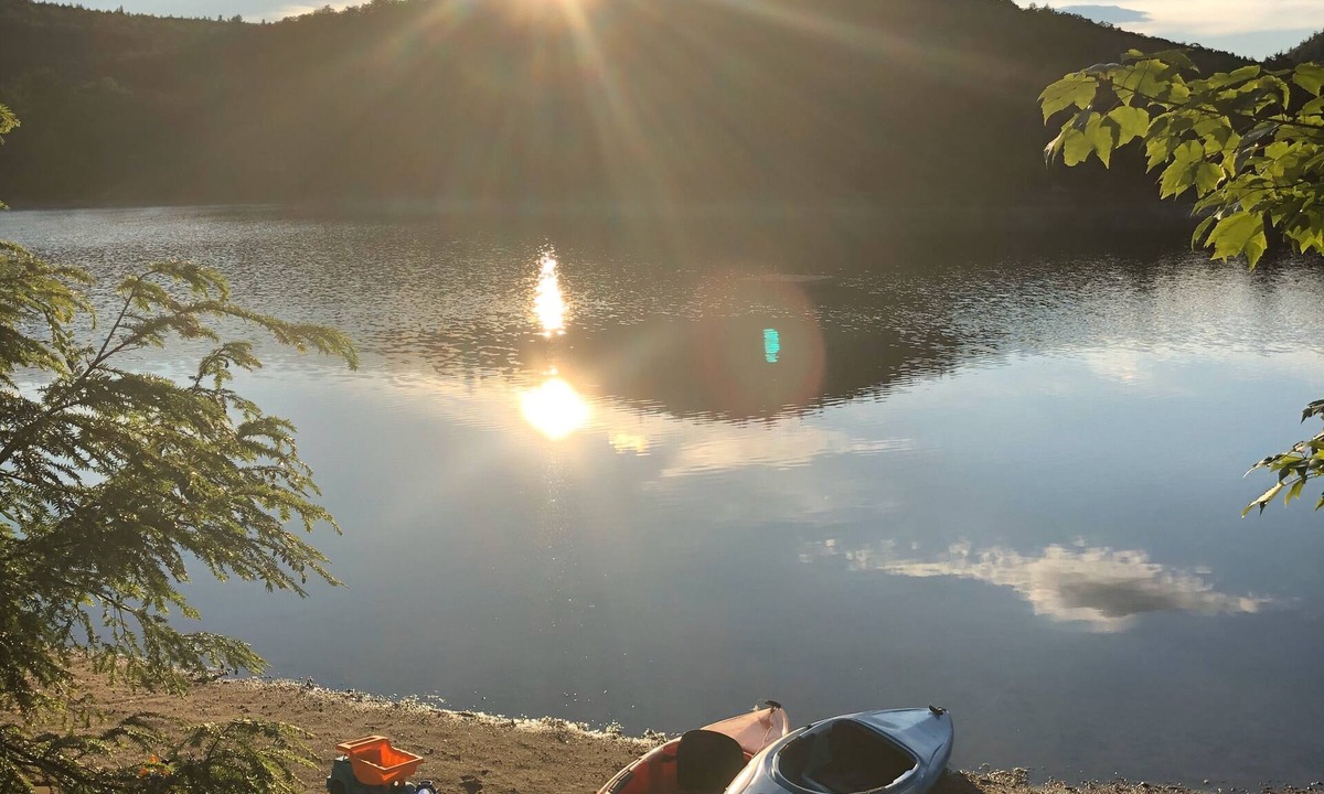 Lovell Cottage | Cozy cottage lake retreat with private beach. Stunning Fall Foliage Views