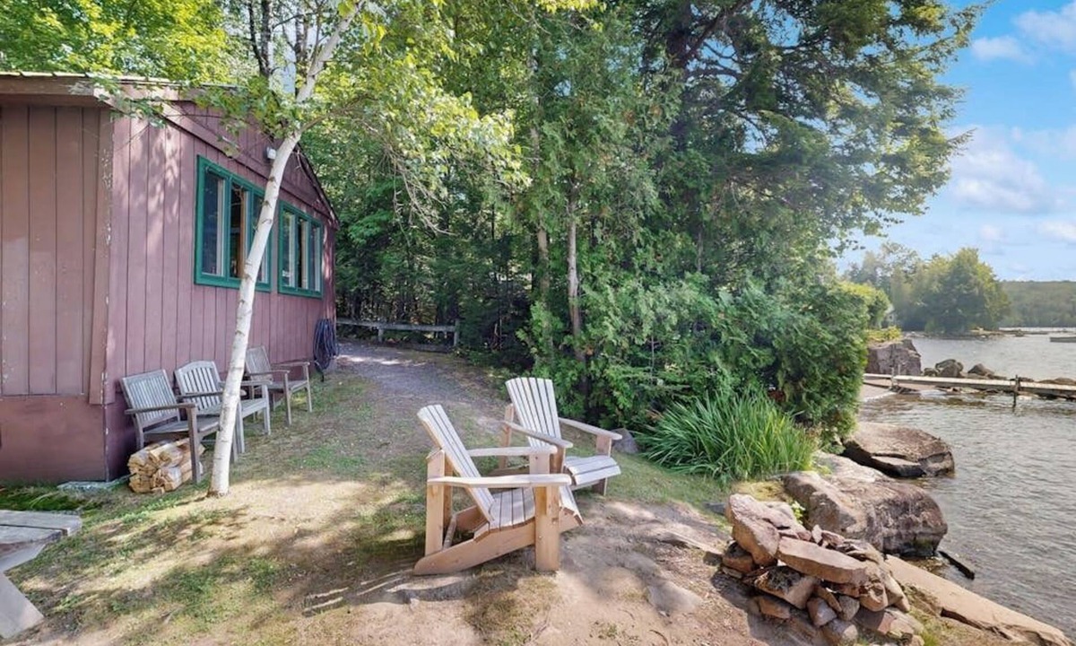 Greenville Cabin | Cozy Lakefront Cottage with Dock, Mountain Views, Peaceful Location