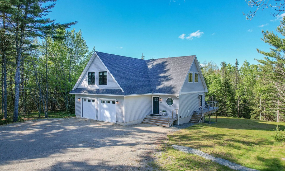 Lamoine House | Downeast Retreat: Private Acreage, Contemporary Design & Easy Beach Access
