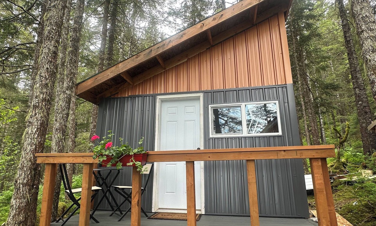 Seward Cabin | Ellsworth Glacier View Cabin #1 Remote Ocean Front Cabin