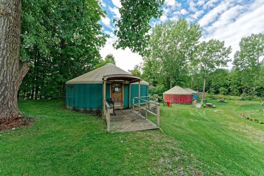 South Hartford RV Rental | Gorgeous Yurt for Family Getaways in Upstate New York