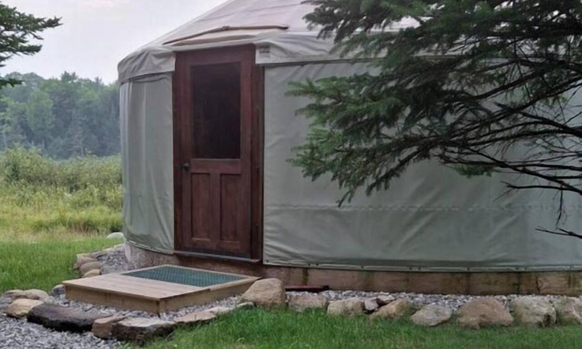 Olmstedville Cabin | Gorgeous Yurt in the Adirondacks for a Unique Glamping Getaway near Minerva, New York