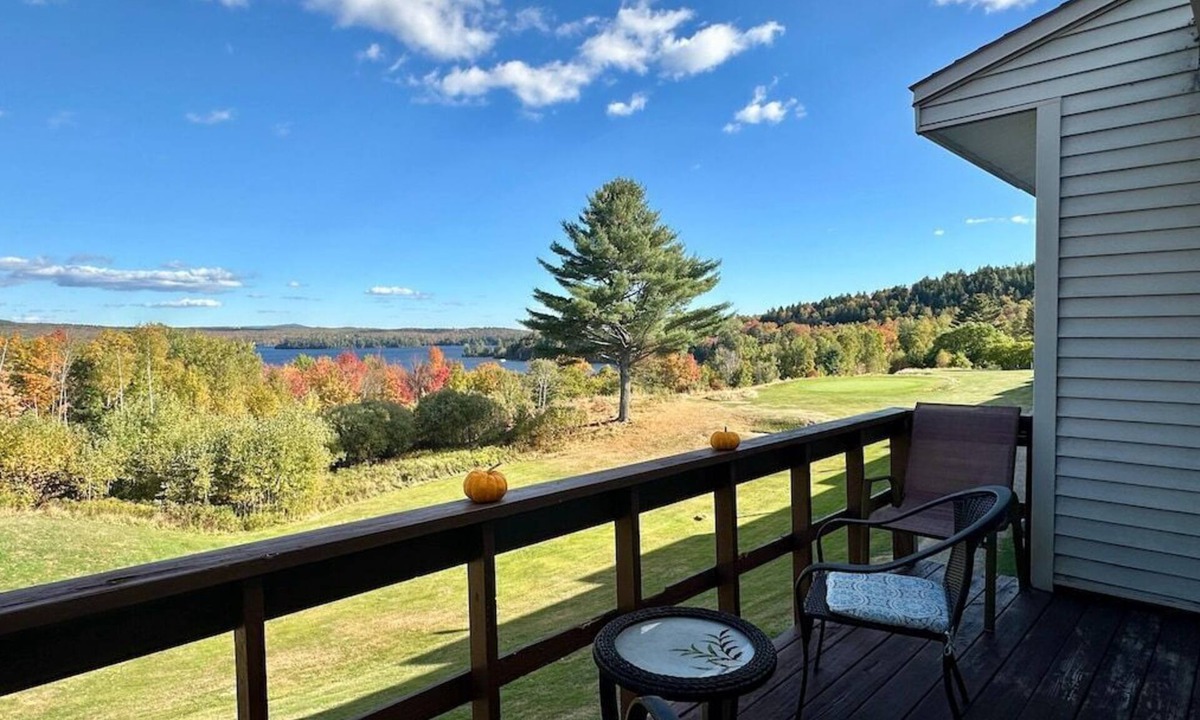 Greenville Junction Condo | Greens, Pines & Lake Views Condo