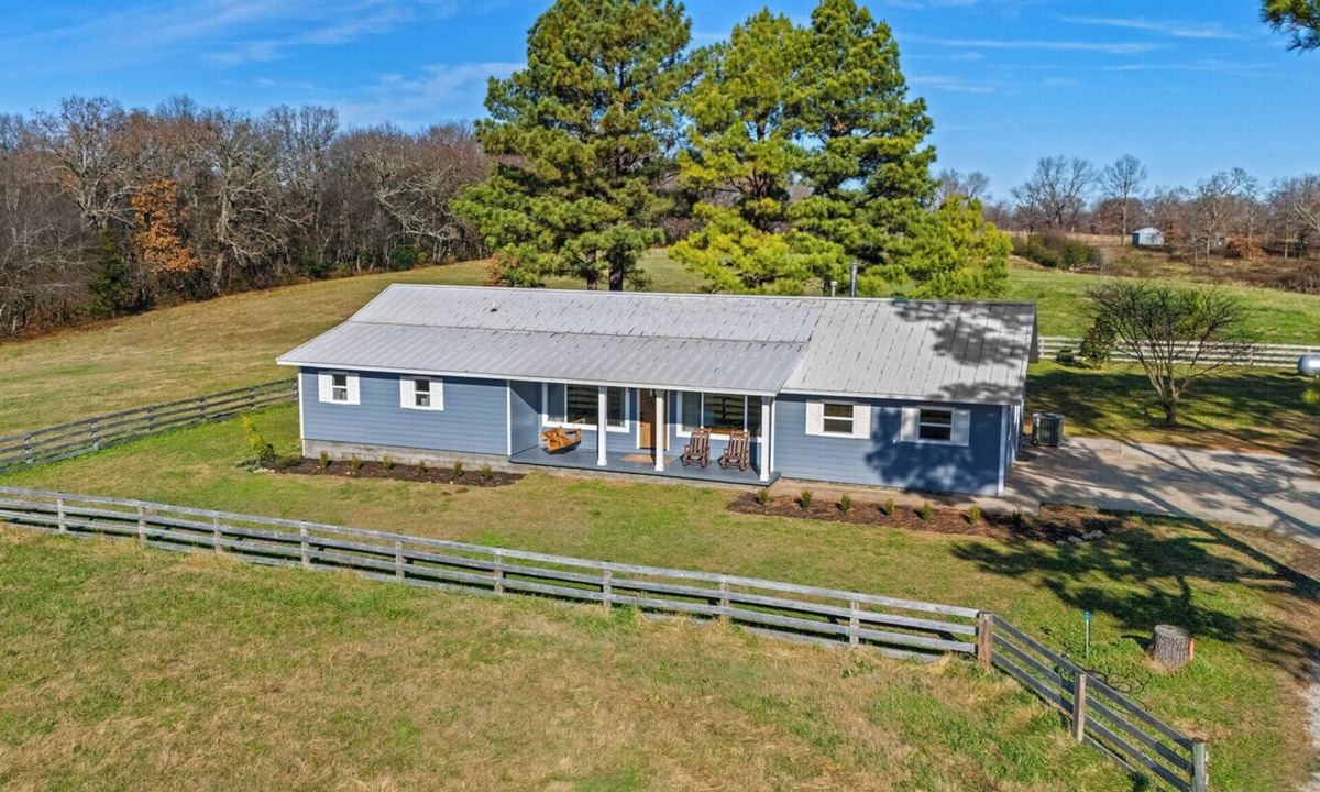Prairie Grove Other | Hilltop Farmhouse with Country Views Near the Grand at Willow Springs