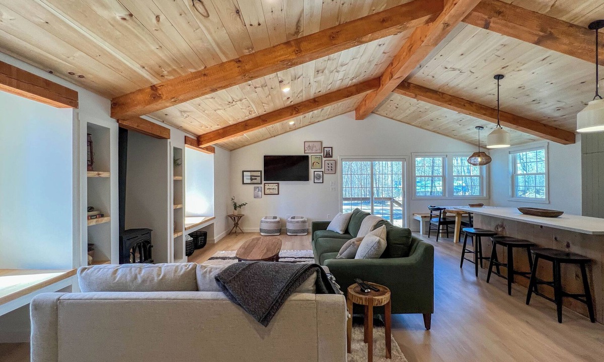 Center Conway Cabin | Hygge Up North - Rustic White Mountain Home Base