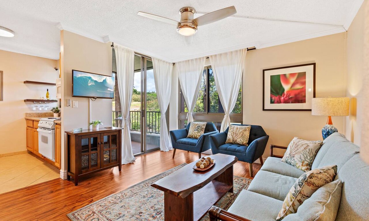 Kahana Condo | Kahana Manor 316: 1 BR, 1 BA Condominium in Lahaina, Sleeps 2