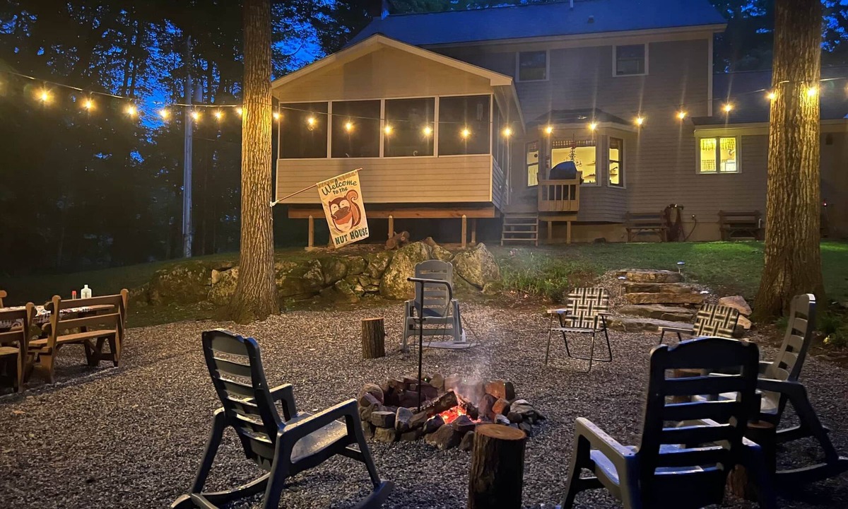Fort Ann House | Lakefront ADK home with private dock
