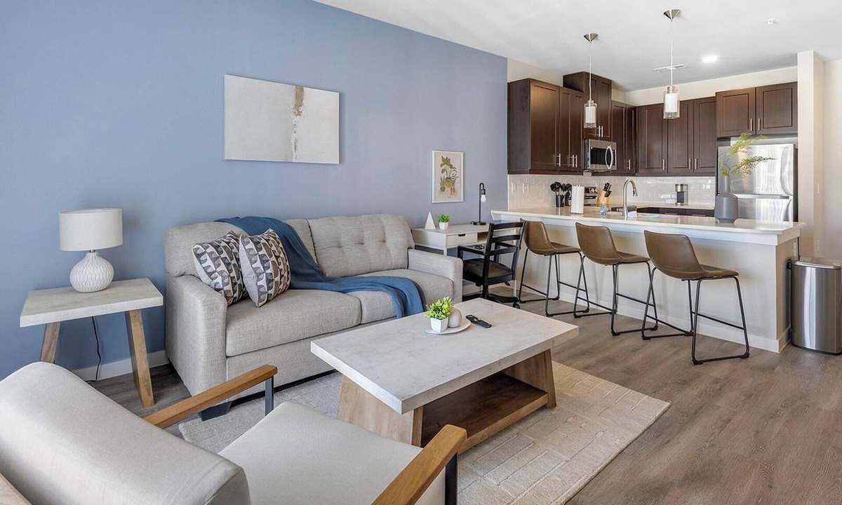 Corinth Apartment | Landing | Spectacular 1BD, Pool, Gym