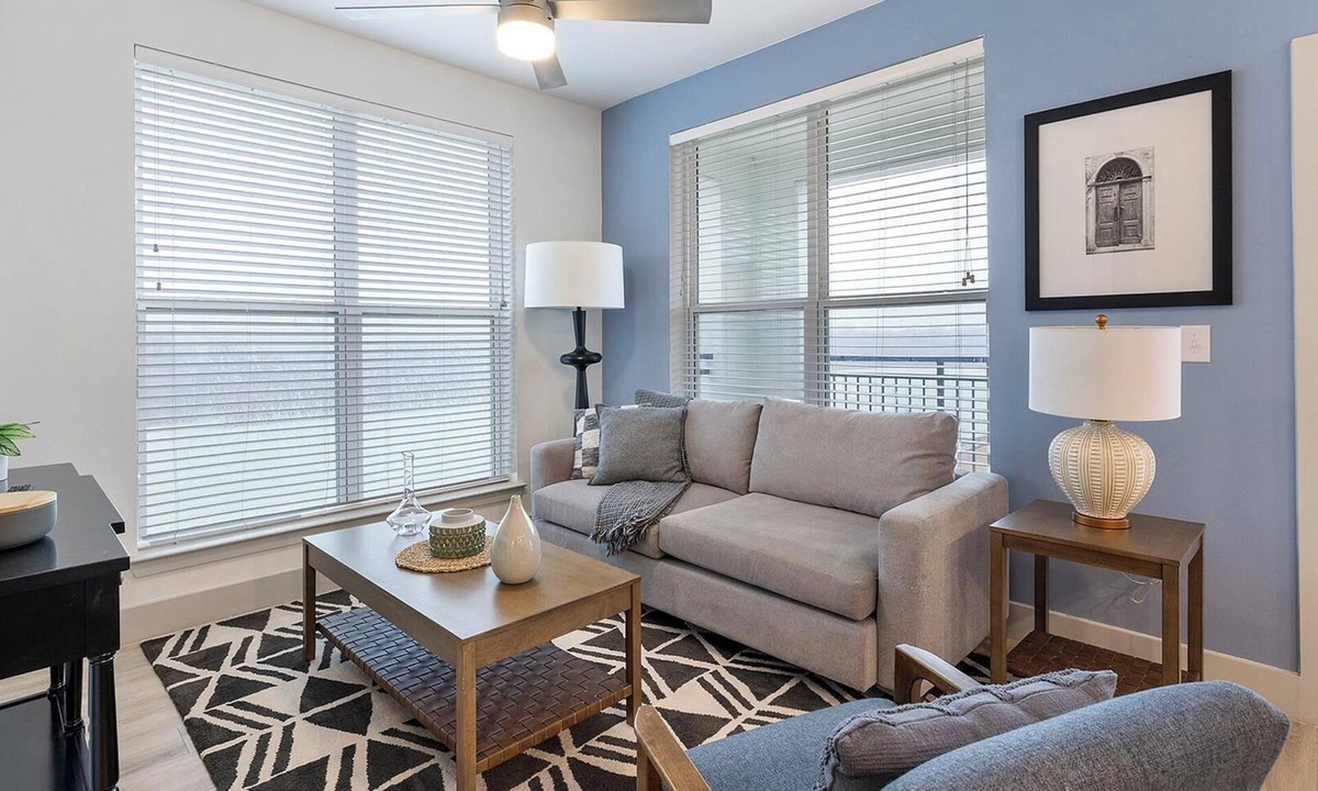 Garland Apartment | Landing | Stylish 2BD, Clubhouse, Gym