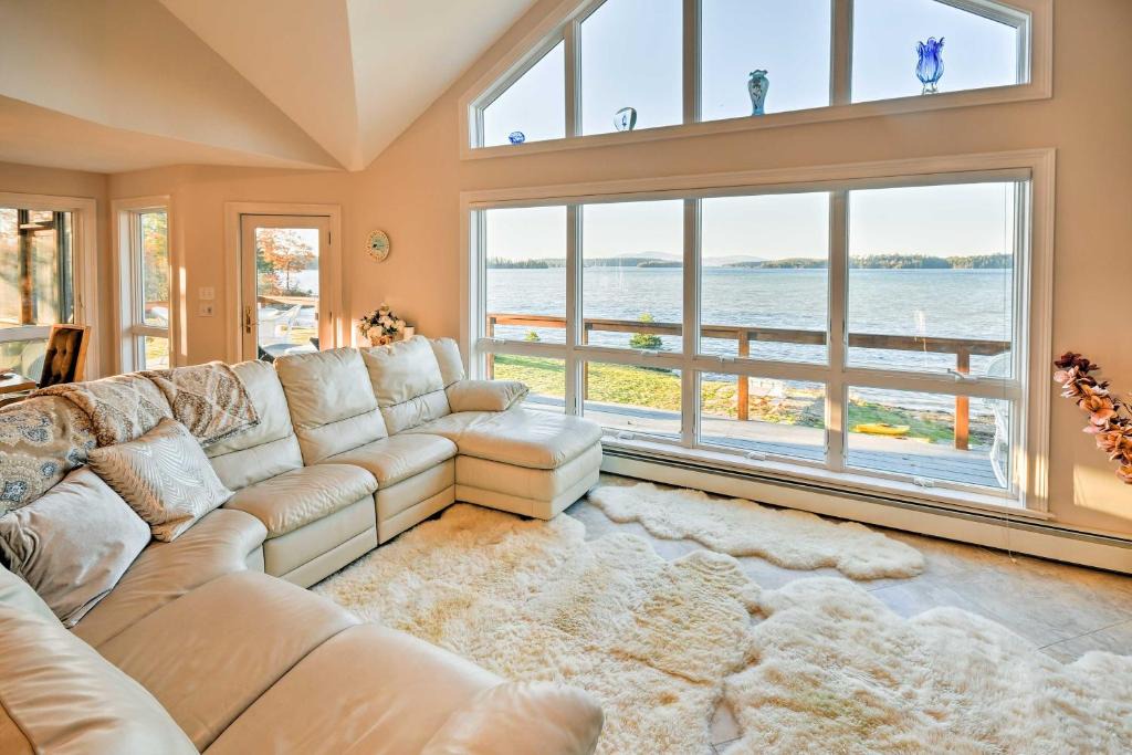 East Sullivan House | Luxe Oceanfront Home w/Cadillac Mountain Views!