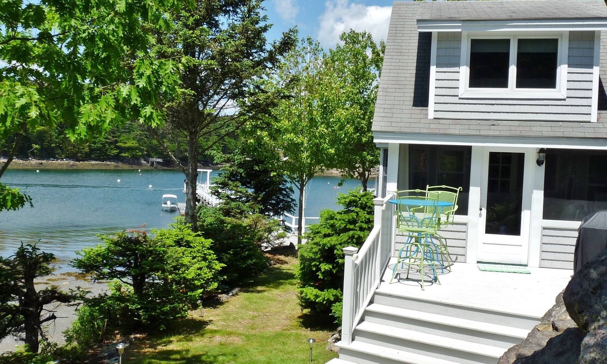 East Boothbay Cottage | Magical, Private Waterfront Retreat with Dock