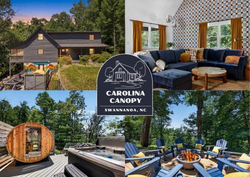 Swannanoa House | Mtn Cabin w Sauna & Hot Tub Outdoor Fun