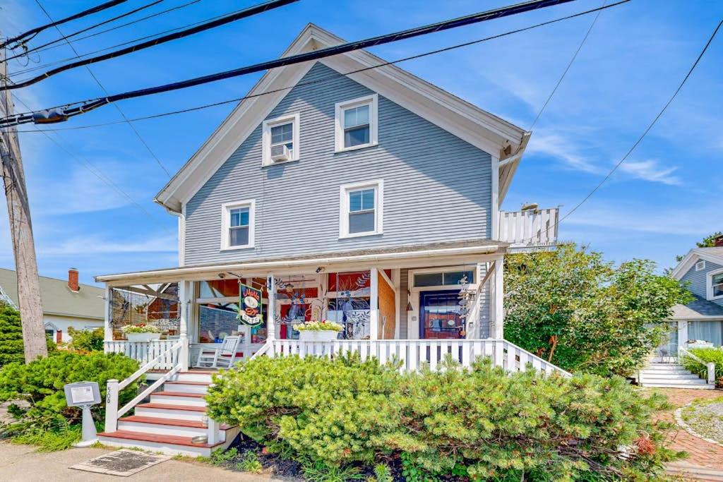 Boothbay Harbor House | Nautical vacation rental in in walkable downtown with harbor view, grill & deck