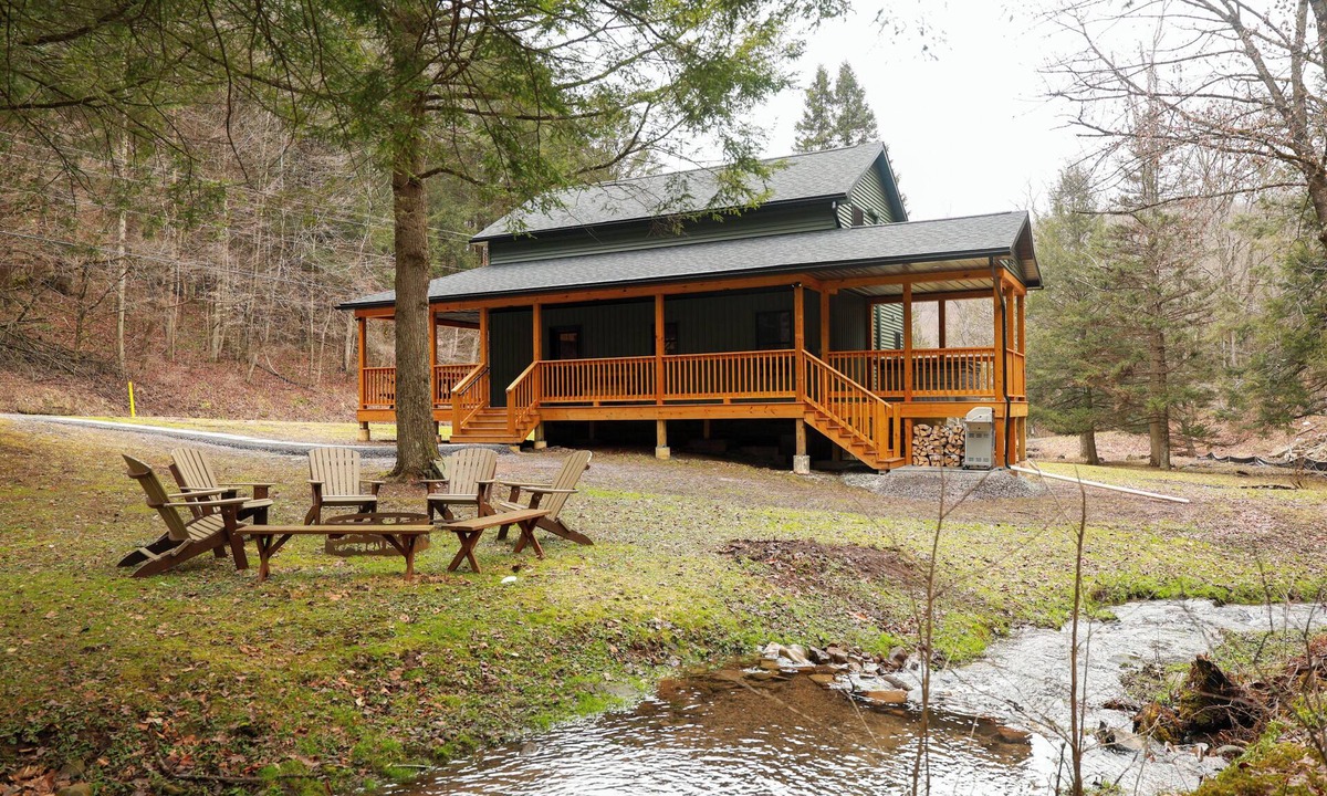 Galeton Cabin | New Cabin w/Hot Tub + ATV Trails Near Pine Creek