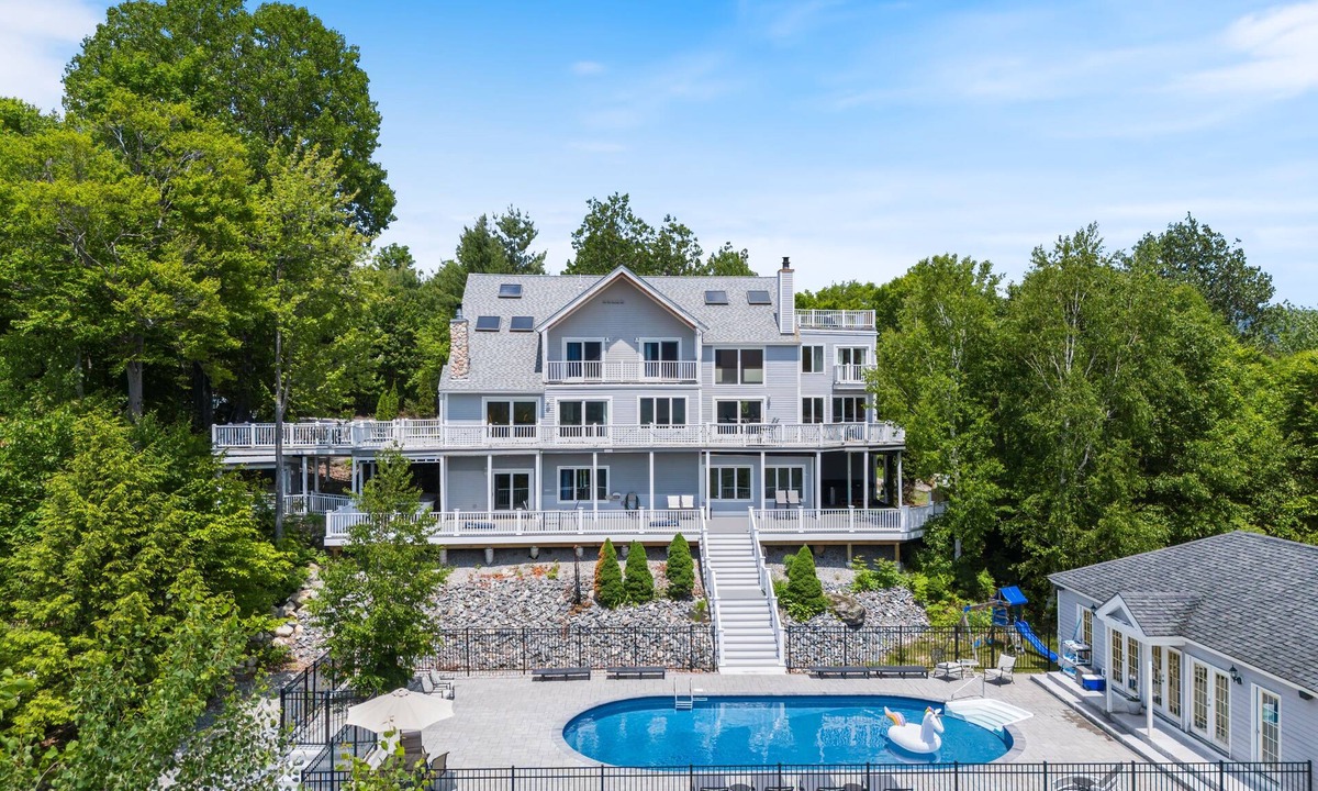 Sunday River Area House | NEW! The Heights - Mountain Views, Hot Tub, Pool