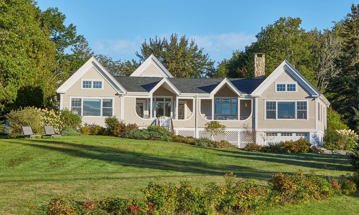 Chamberlain House | Ocean Views from Stunning 3 BR/3 BA Property, XL Porch, Open Plan Kitchen