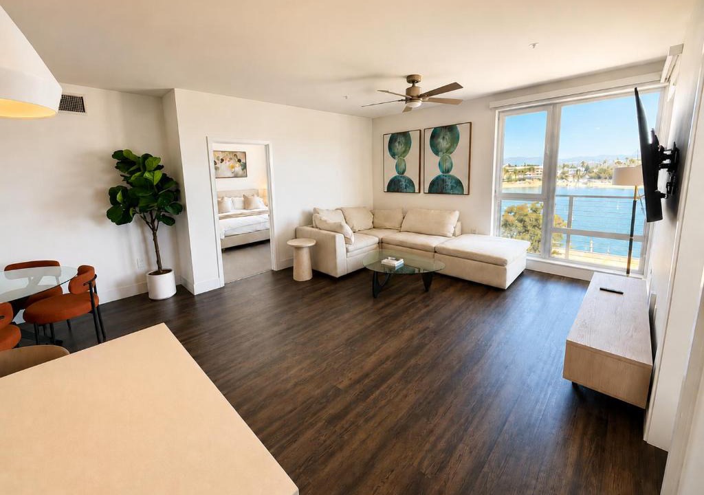 Marina del Rey Apartment | Panoramic Marina Retreat - Ocean Views - Designer 2BR