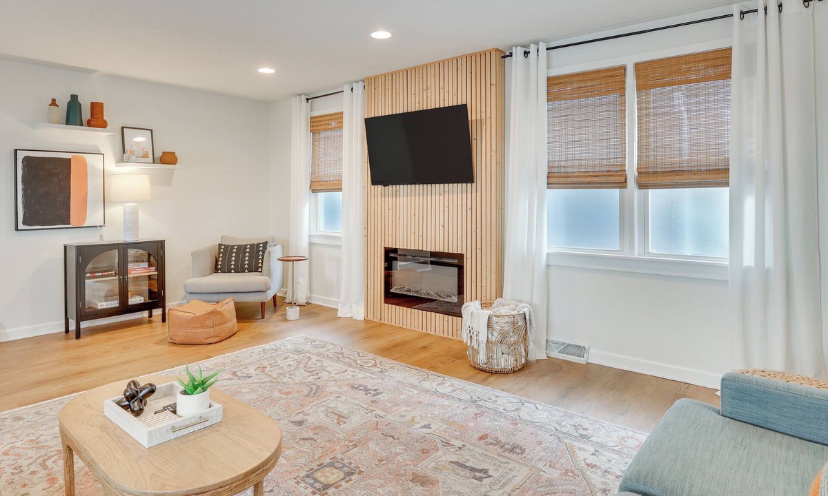 Meyers Lake Cottage | Patio & Lake Views: Family-friendly Canton Retreat