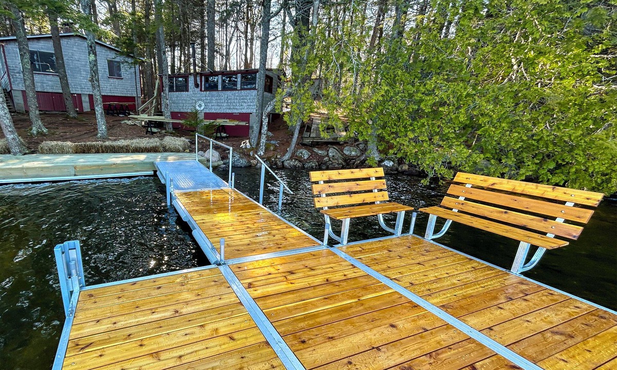 Mount Desert Cabin | Peaceful 2BR Lakefront Cabin w/New Dock