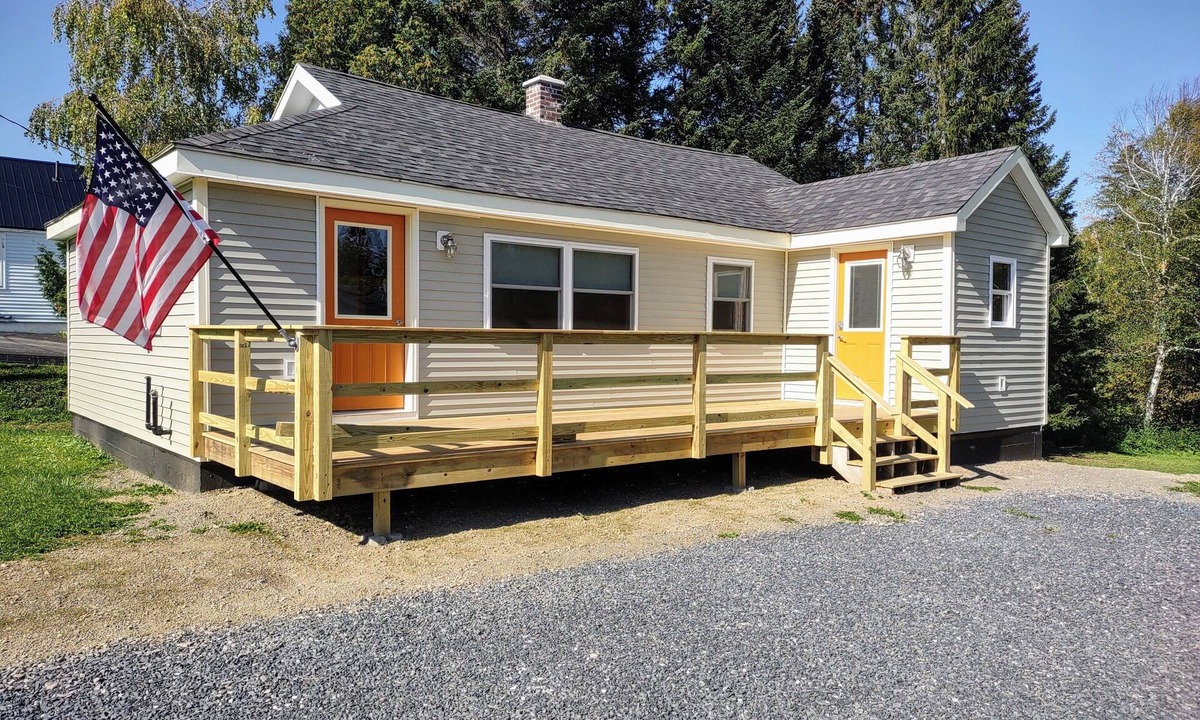 Caribou House | Prime location for snowsledders! Caribou, Maine - The Cottage