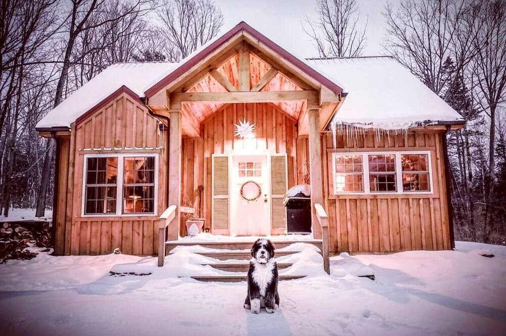 Naples Cabin | Pristine and Cozy Cabin Rental Overlooking Pond near Rochester, New York