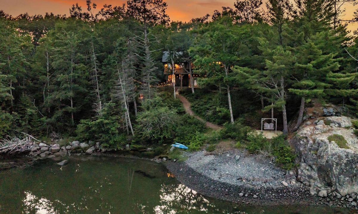 Hancock House | Private Oceanfront Home with Views: Hot tub, Fire pit, Game room, Yoga Deck