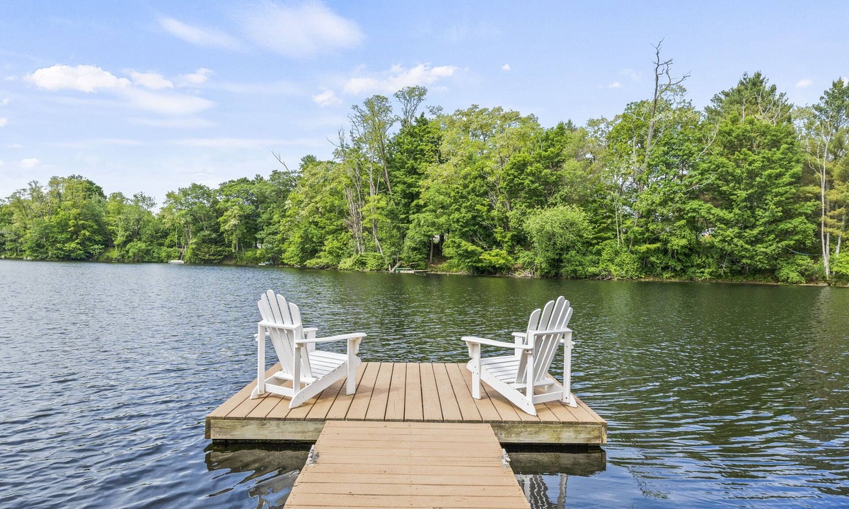 Northville House | Quiet lake front home with private shoreline