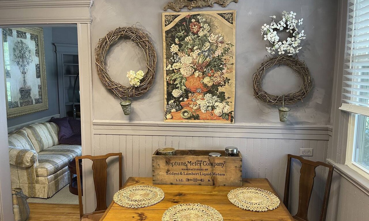 Little Falls Apartment | Romantic Country French Eclectic Cozy Pied-a-Terre with a style all its own!