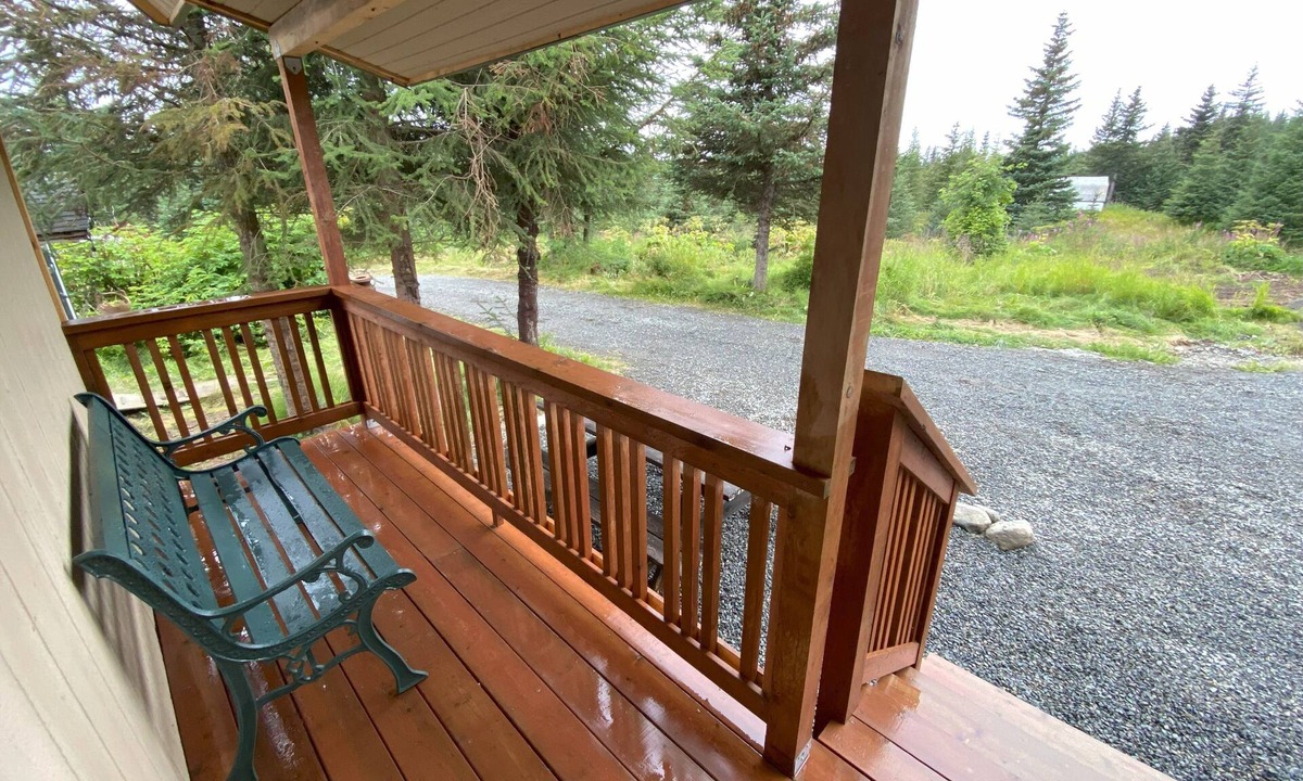 Homer Cabin | Rustic Homer Cabin w/Moose Views & Quiet Porch