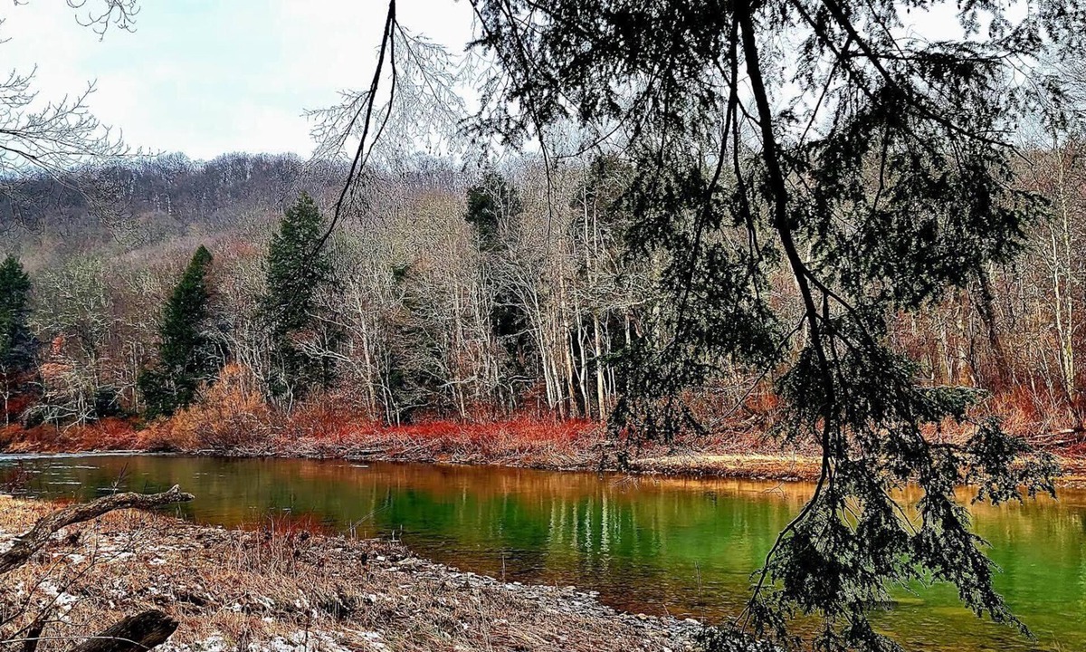Coolspring Cabin | Secluded Cabin overlooking the Redbank River between Brookville & New Bethlehem