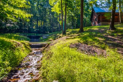 Blandburg House | Secluded Cabin w/On-Site Creek + Trails!