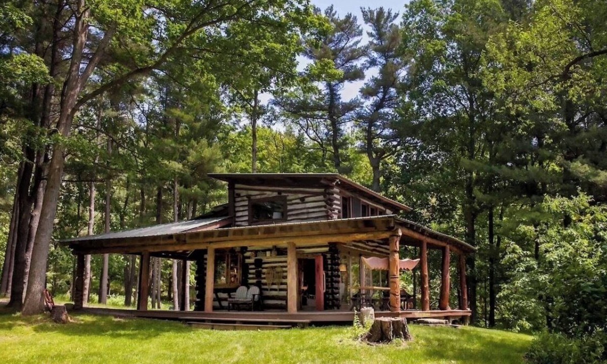 Millport Cabin | Secluded Finger Lakes Cabin near Watkins Glen. Views, Private Trails, Firepit